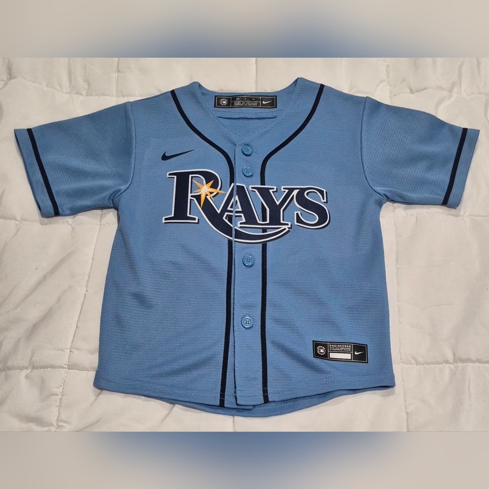 Nike Kids Light Blue Rays Jersey